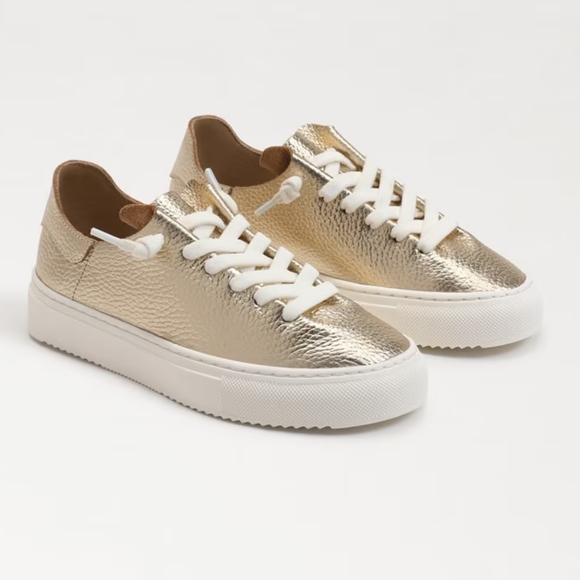 Sam Edelman Other - Sam Edelman Kids Poppy Gold Sneaker, kids size 11M, EUC